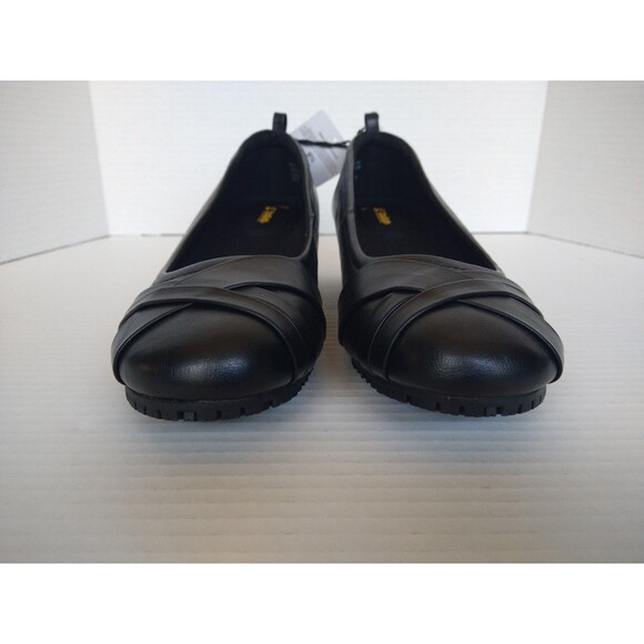 TREDSAFE Womens wedge heel Slip Oil Resistant Work Shoes 9 1/2 Restaurant safety - Picture 2 of 15